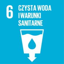 Cel 6: Zapewnić wszystkim ludziom dostęp do wody i warunków sanitarnych poprzez zrównoważoną gospodarkę zasobami wodnymi